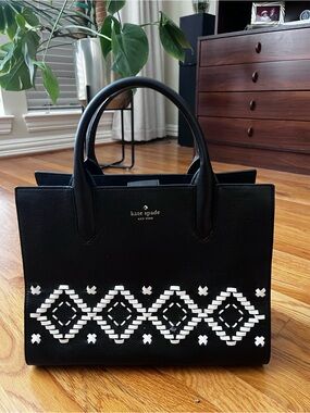 Kate Spade Flynn Street Meriwether Leather satchel